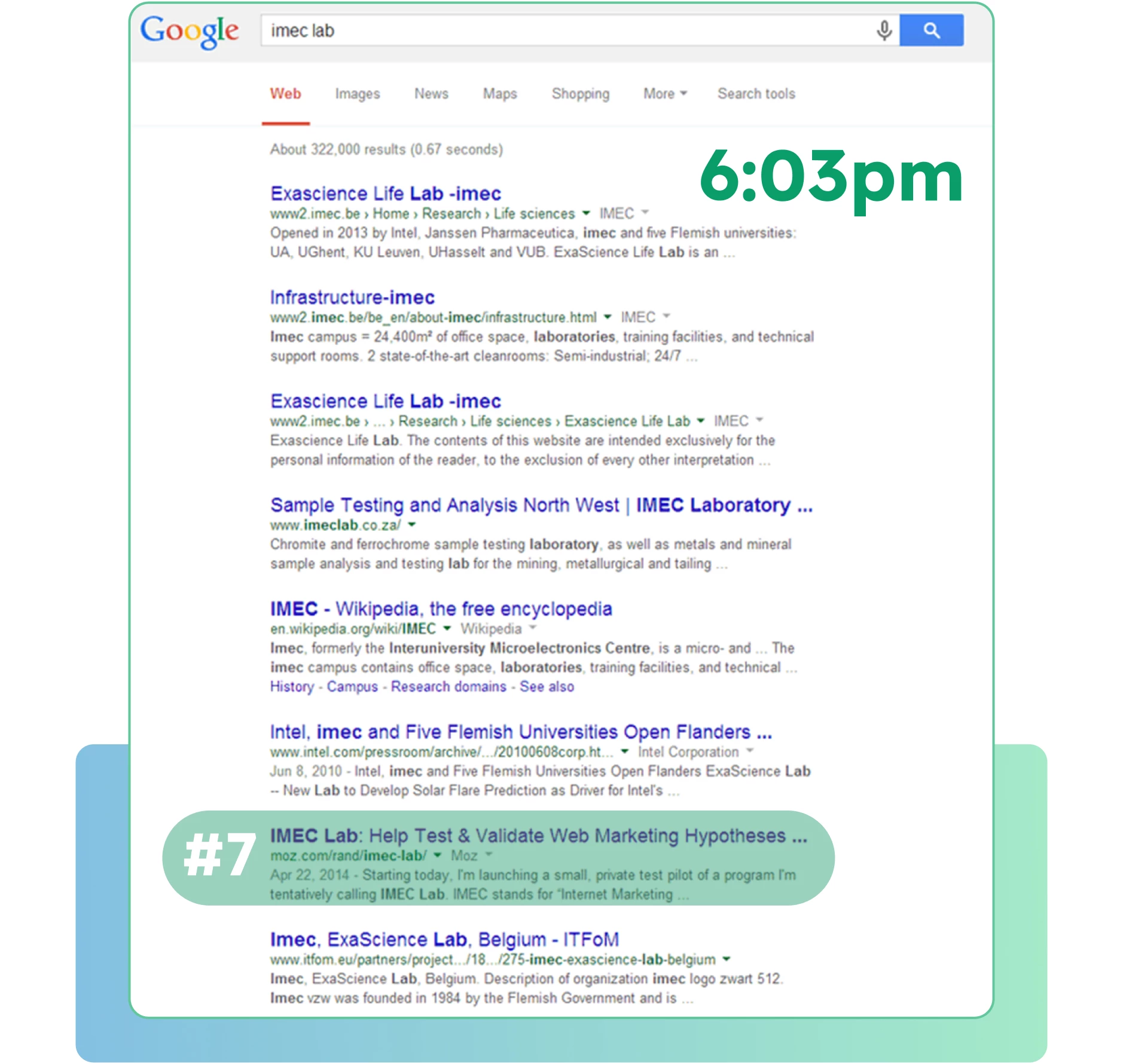 Google SERP 1